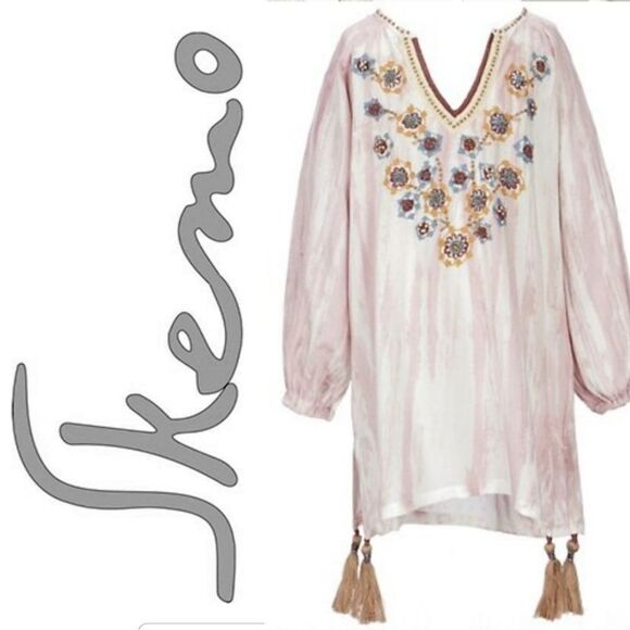 NWT Skemo Girls Secret Garden Mini Dress in Purple - Picture 2 of 7